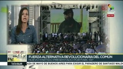 Colombia: presentan las FARC-EP nuevo partido político
