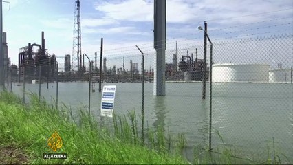 Hurricane Harvey’s impact on the US oil industry