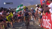 Chaves attacks / Ataque de Chaves - Etapa 14 / Stage 14 - La Vuelta 2017