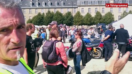 Dinan. Bike and Breizh : la moto vintage vrombit de plaisir