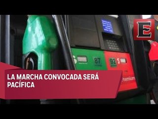 En redes sociales convocan a marcha contra gasolinazo