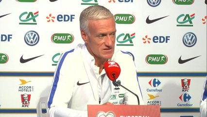 Foot - Bleus : Deschamps «Mbappé, un attaquant axial»