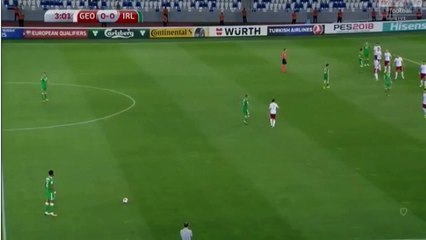 Shane Duffy Goal HD - Georgia 0-1 Ireland 02.09.2017