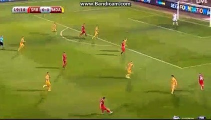 Mijat Gacinovic Goal HD - Serbia 1-0 Moldova 02.09.2017
