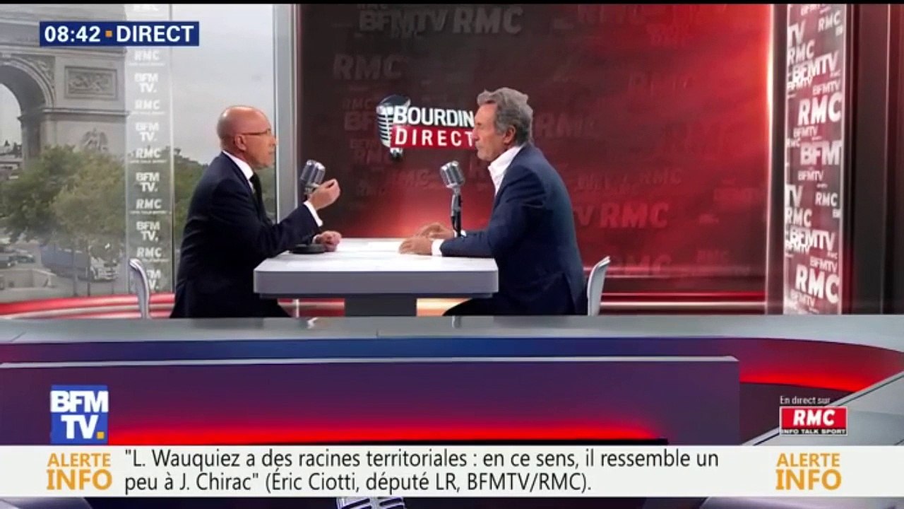 Eric Ciotti: "L'augmentation de la TVA est préférable à l'augmentation de la CSG"