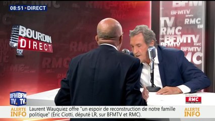 Eric Ciotti sur l'accueil des étrangers : "Il faut limiter le nombre par réalisme"