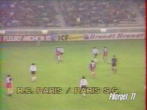 RACING CLUB PARIS - PSG 84 85