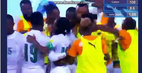 But Doumbia Gabon 0-2 Côte d'Ivoire  02.09.2017