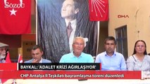 Deniz Baykal: Adalet krizi daha ağırlaşıyor