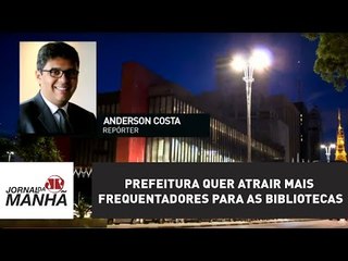 Descargar video: Prefeitura quer atrair mais frequentadores para as bibliotecas paulistanas | Jornal da Manhã