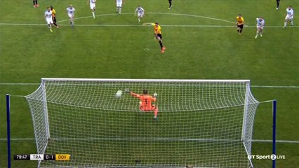 0-1 Ryan Bird Penalty Goal England  National League - 02.09.2017 Tranmere Rovers 0-1 Dover Athletic