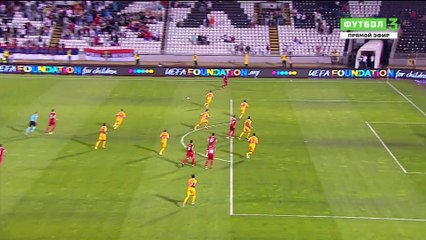 1-0 Mijat Gačinović Goal - 02.09.2017 Serbia 1-0 Moldova