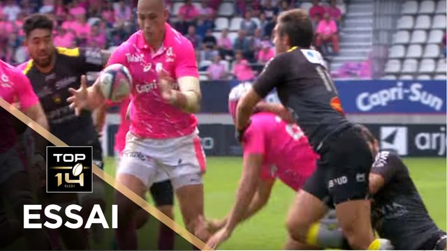 TOP 14 - Essai Sergio PARISSE (SFP) - Paris - La Rochelle - J2 - Saison 2017/2018