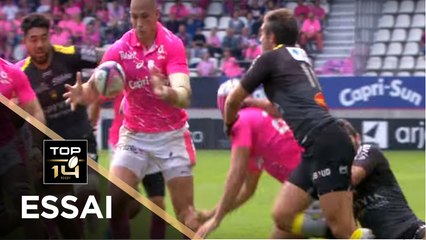 TOP 14 - Essai Sergio PARISSE (SFP) - Paris - La Rochelle - J2 - Saison 2017/2018