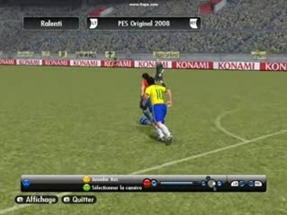 PES 2008 buts+geste technique