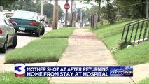 Woman Was Shot at as She Returned Home From Long Hospital Stay