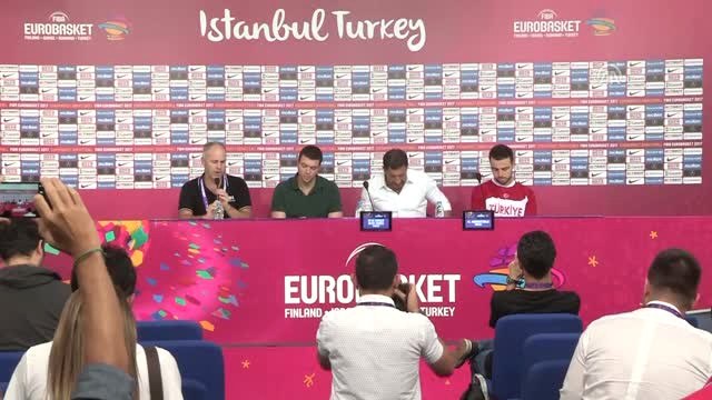 Basketbolda Maçın Ardından - A Milli Takım Başantrenörü Sarıca