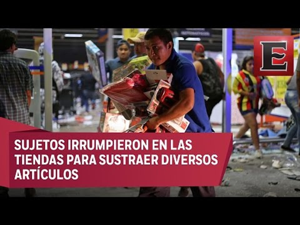 Más de 100 detenidos en Veracruz por saqueos a comercios