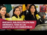 PRD pide asistencia de Peña Nieto en reunión de Conago para tratar gasolinazo