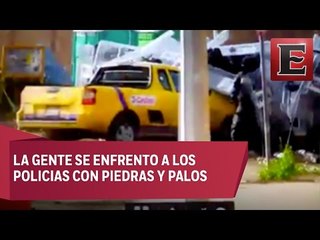 En Baja California atropellan a cuerpos de la policía federal