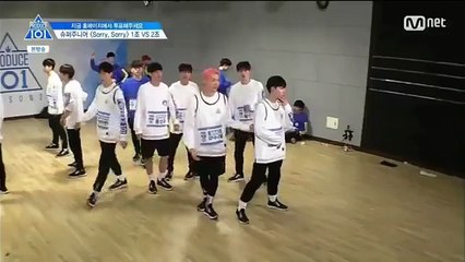 프로듀스 4회 다니엘 일침 컷 Kang Daniel
