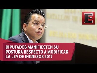 Carlos Hernández Mirón, del PRD, explica plataforma contar el gasolinazo