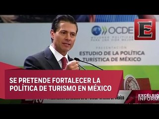 Peña Nieto encabeza la presentación del Estudio de la Política Turística