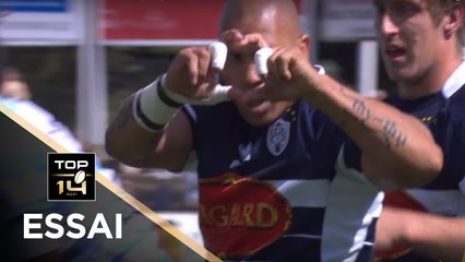 TOP 14 - Essai Ricky JANUARIE (SUA) - Agen - Racing 92 - J2 - Saison 2017/2018