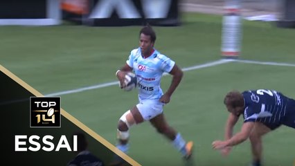 TOP 14 - Essai Teddy THOMAS (R92) - Agen - Racing 92 - J2 - Saison 2017/2018