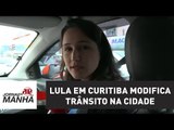 Depoimento de Lula em Curitiba modifica trânsito na cidade | Jornal da Manhã