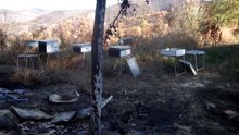Πυρκαγιά έκαψε ολοσχερώς μελισσοκομείο σε Μοναστήρι.