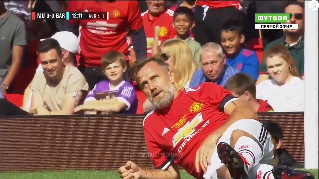 Manchester United Legends vs Barcelona Legends Extended Highlights 2/9/2017 HD