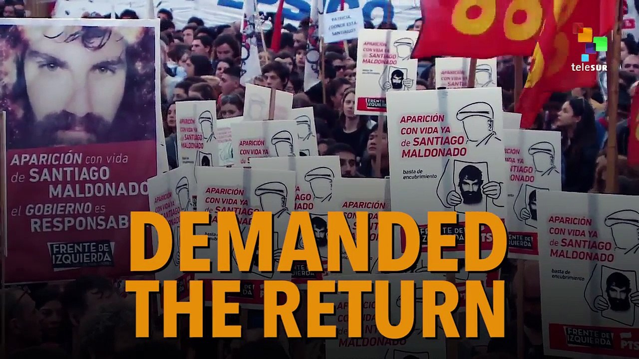 Huge March in Argentina Demands Santiago Maldonado’s Return