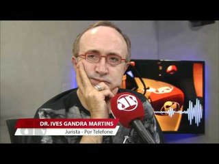 Delação vem "num momento extremamente terrível para o País", diz jurista Ives Gandra