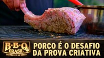 Porco é o desafio da prova criativa