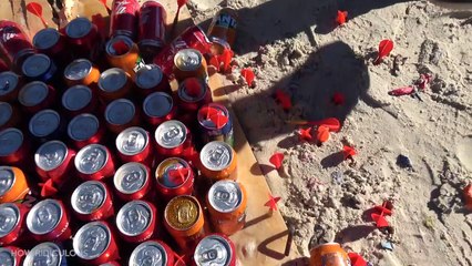 ANVIL Vs. FRIDGE! Crazy 45m Drop Test!!!