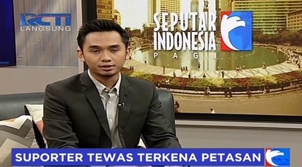 Tragis! Suporter Ini Tewas Akibat Lemparan Petasan