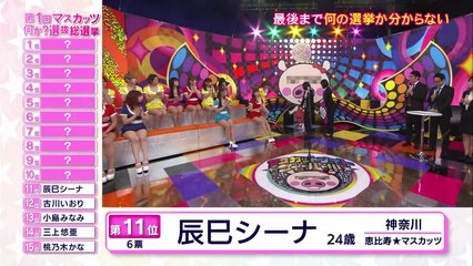 マスカットナイト [7/5]　第１回マスカッツ 何か？選抜総選挙