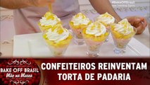 Confeiteiros reinventam a torta de padaria