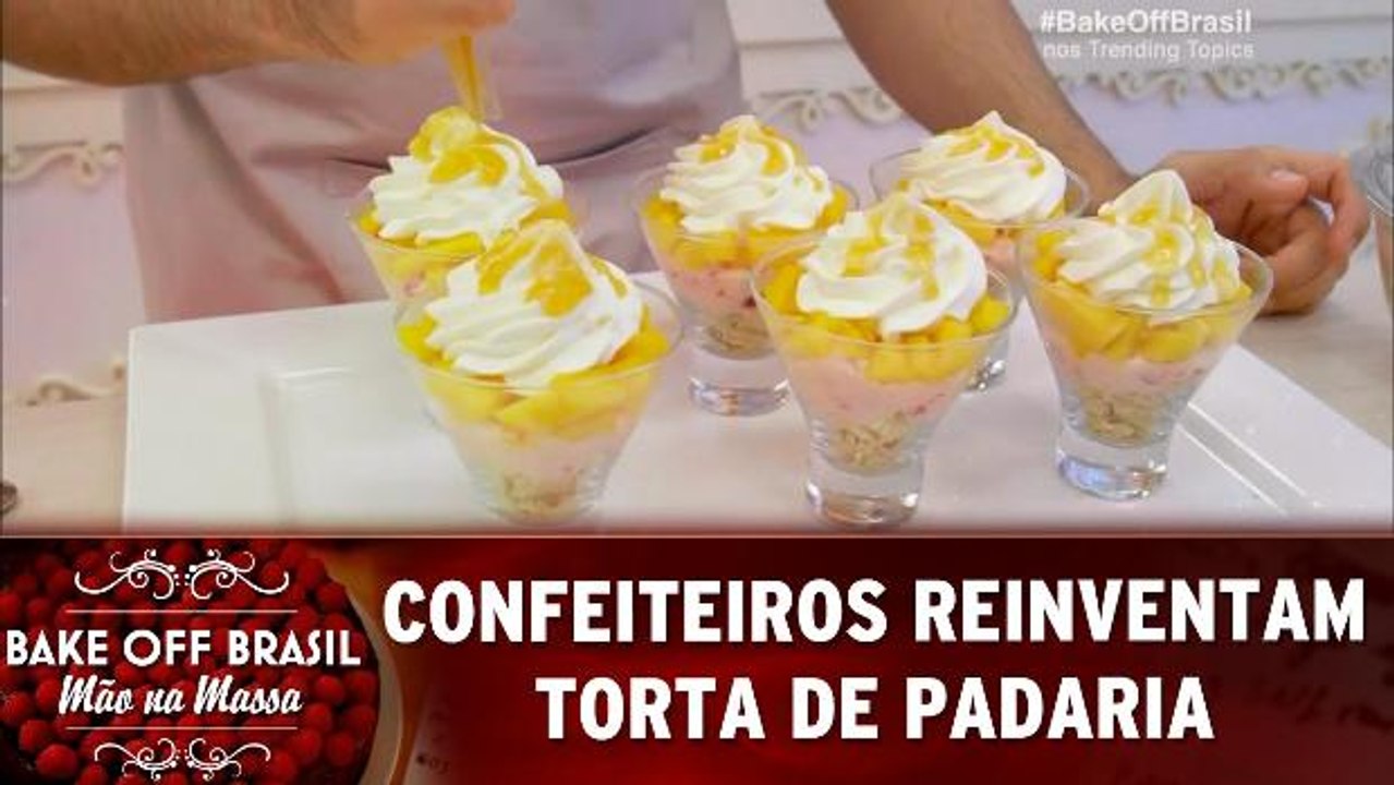 Confeiteiros reinventam a torta de padaria