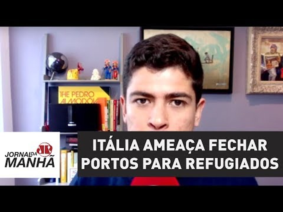 Itália ameaça fechar portos para refugiados | U...