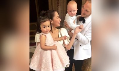 Baby Zia meets Baby Archie!