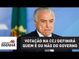 Em "ultimato", Temer diz a líderes que votação na CCJ definirá quem é ou não do Governo