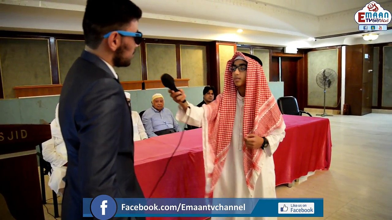 A Short Role Play on 'Zakat - Giving Charity'  In Cantonese By Hassan & Harris In Kowloon Masjid Hong Kong