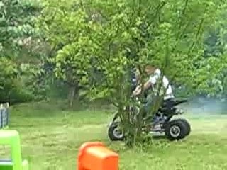 Quentin et le pocket Quad