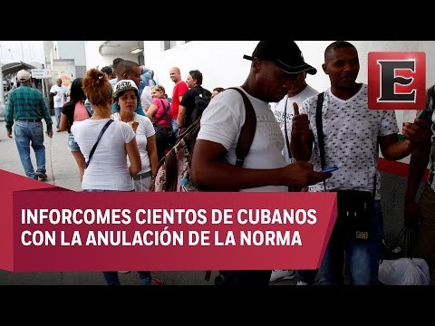 ¿Cómo afecta a los cubanos la eliminación de la política pies secos, pies mojados ?