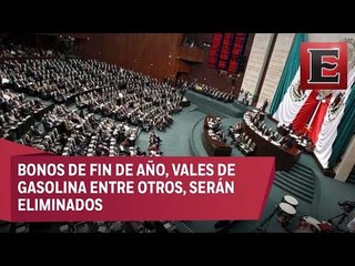 Eliminan beneficios económicos a la Cámara de Diputados
