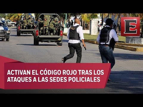 Muere un policía en ataque a Fiscalía de Quintana Roo