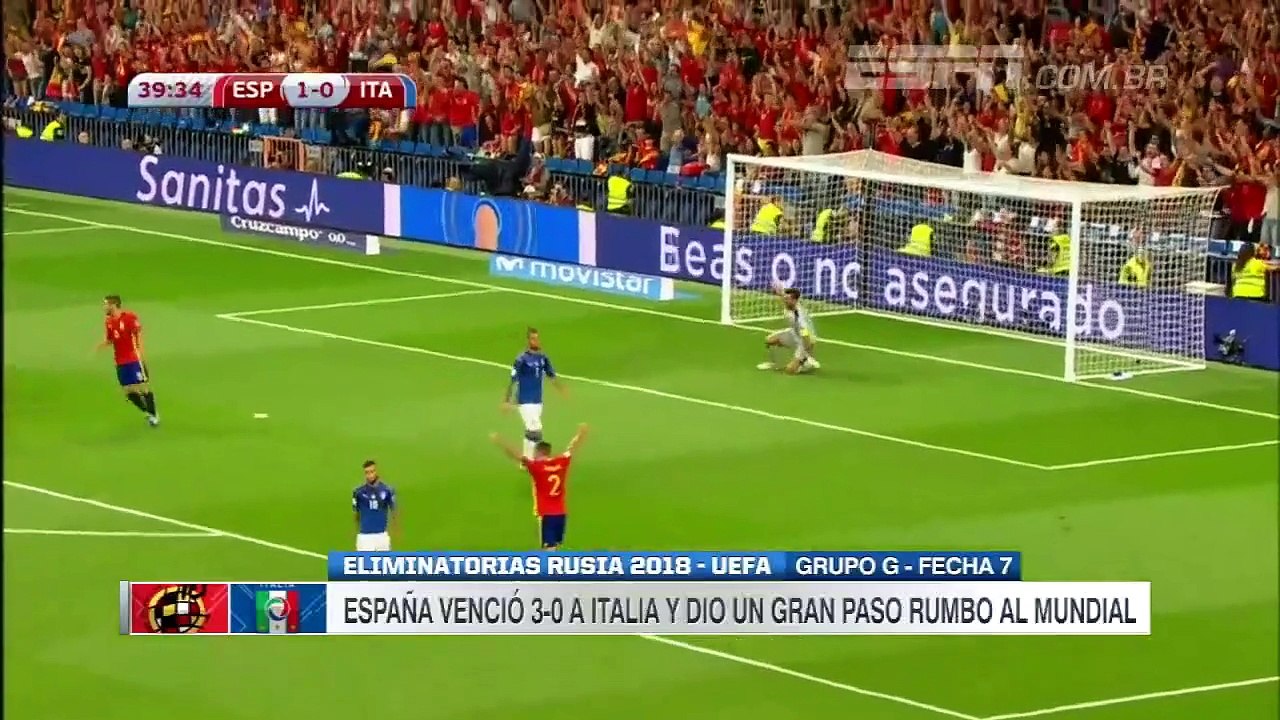 02-09-2017 Spain	3-0	Italy (WC 2018 Qualif.)