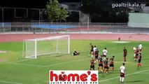 Τρίκαλα-ΑΕΛ 2-1 Φιλικό 1-9-2017 (Goaltrikala)